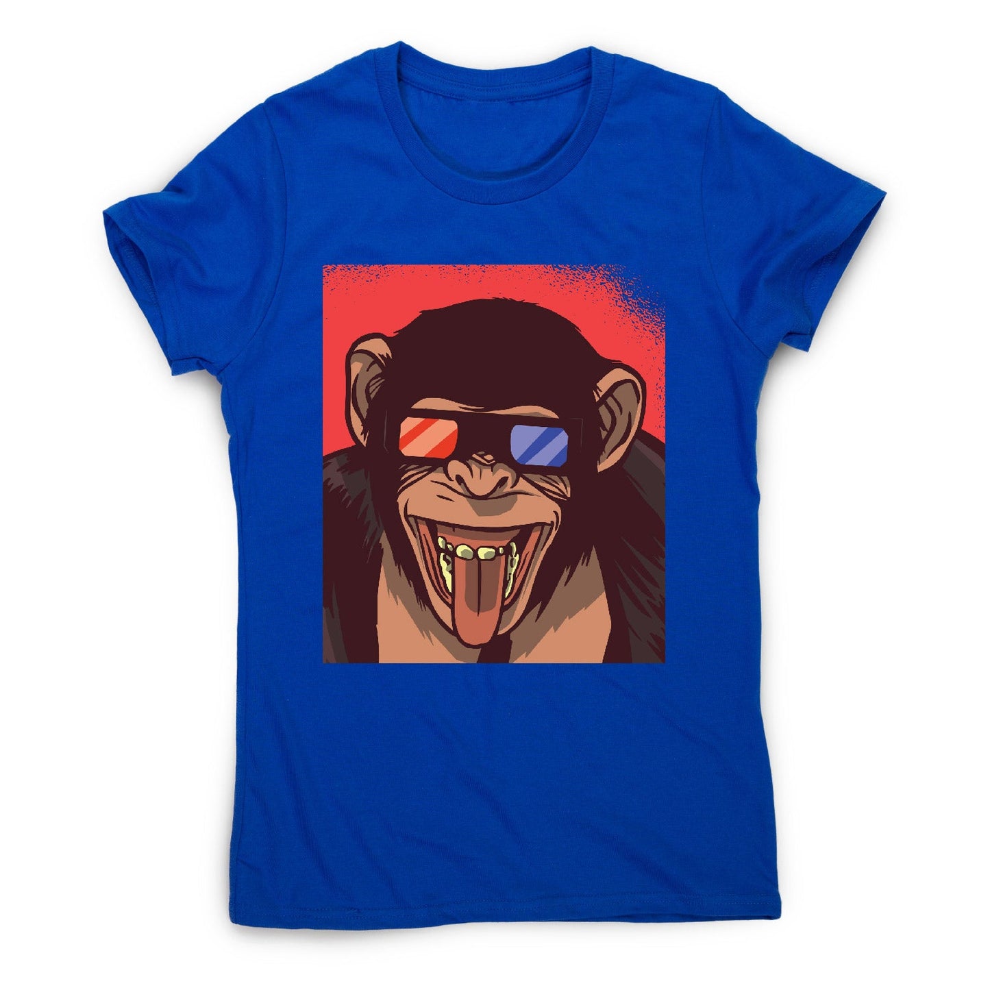 Monkey 3d glasses - women's funny premium t-shirt