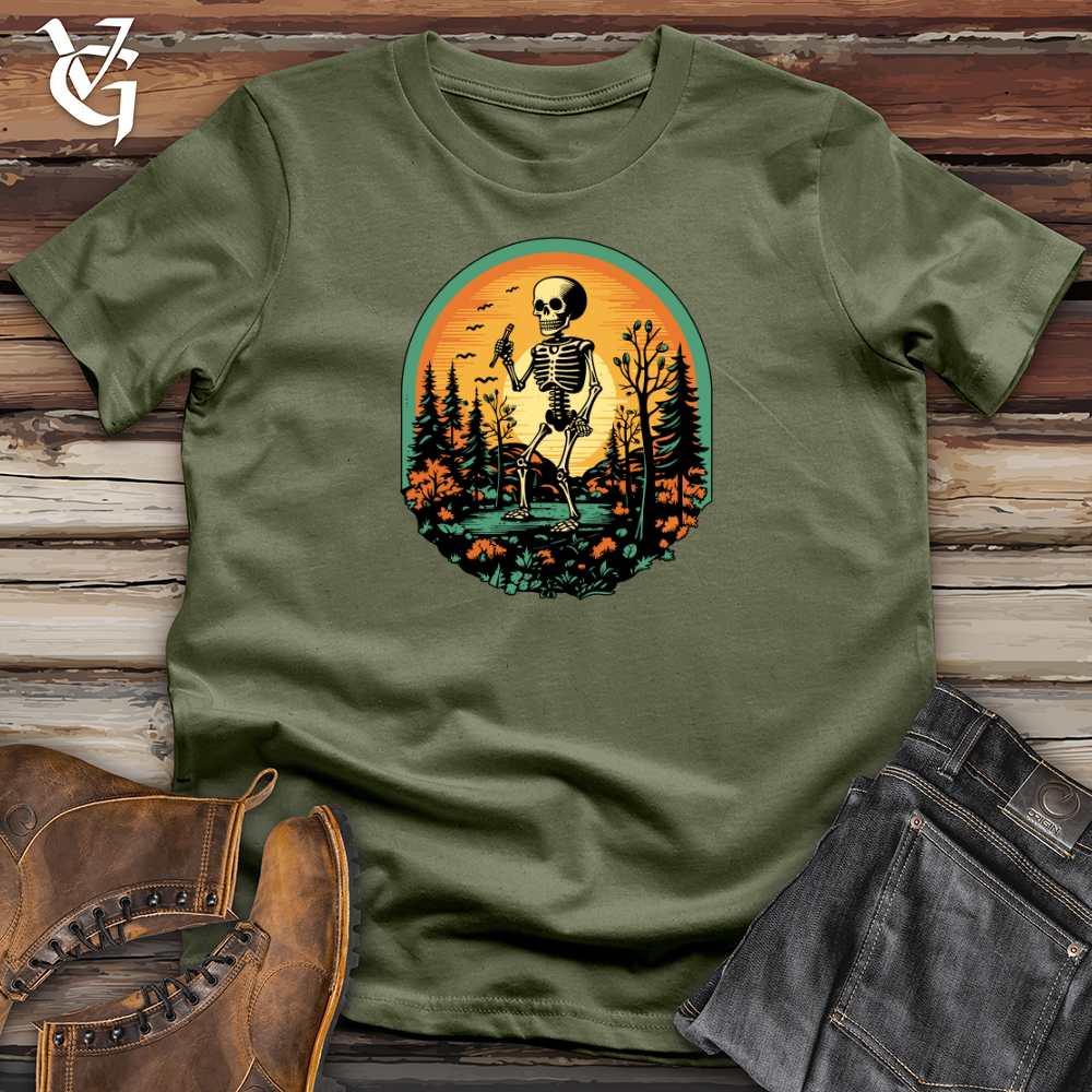 Vintage Skeletal Forest Planting Softstyle Tee
