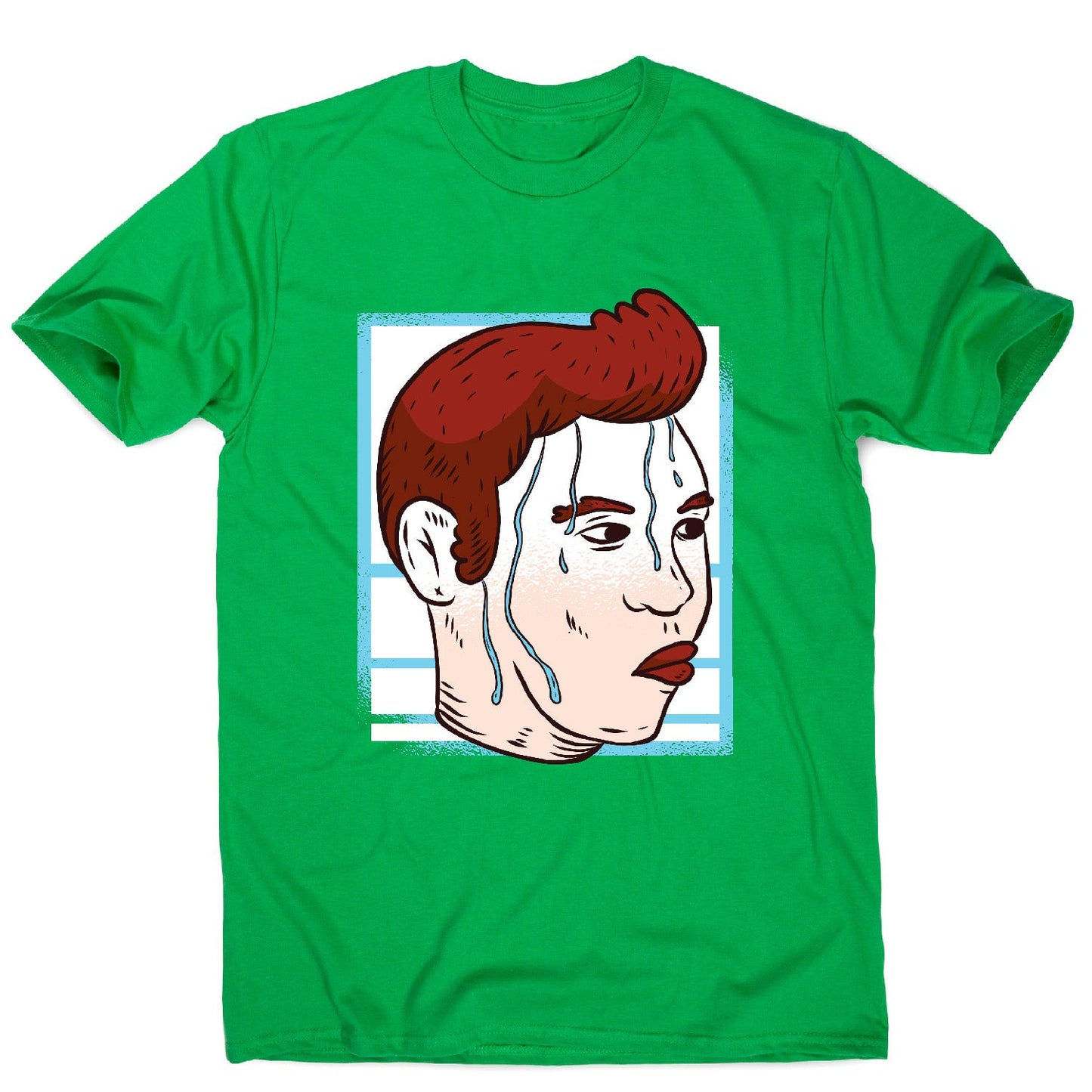 Nervous meme - funny men's t-shirt