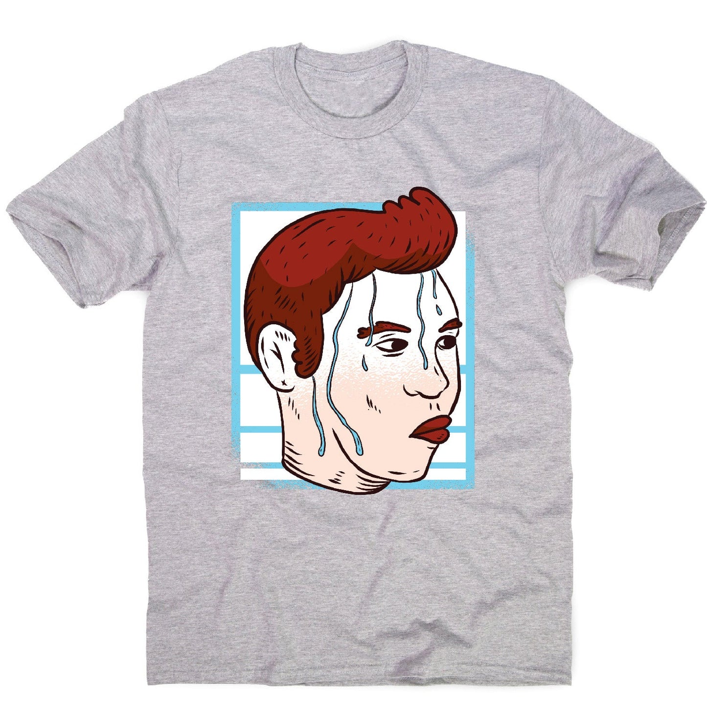 Nervous meme - funny men's t-shirt