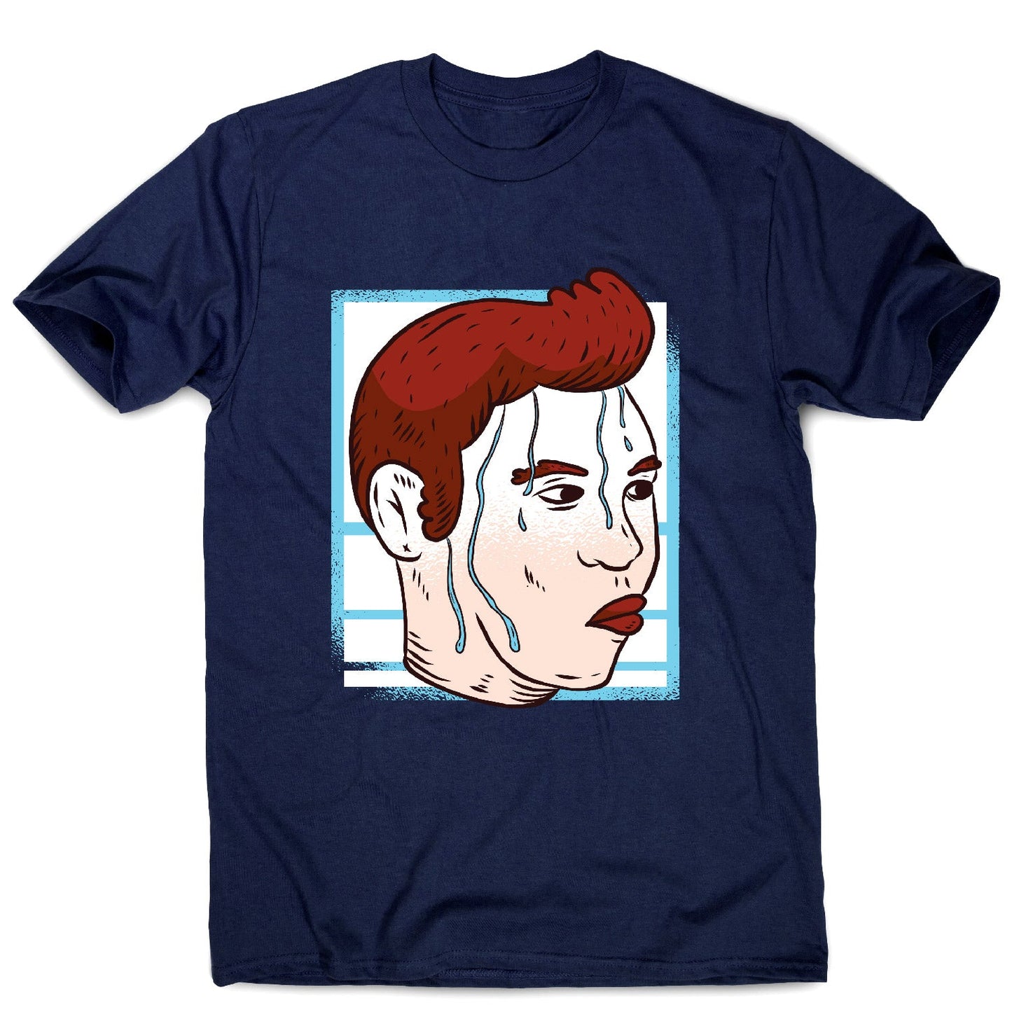 Nervous meme - funny men's t-shirt