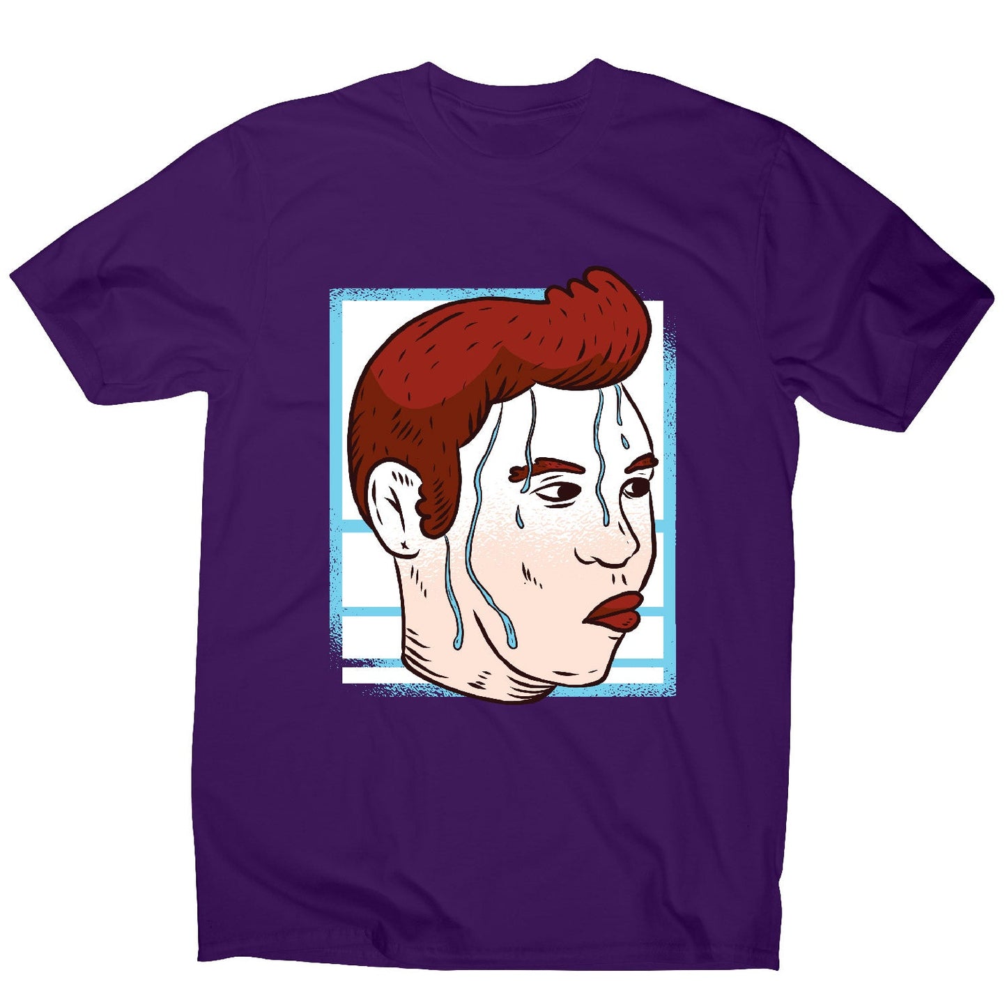 Nervous meme - funny men's t-shirt