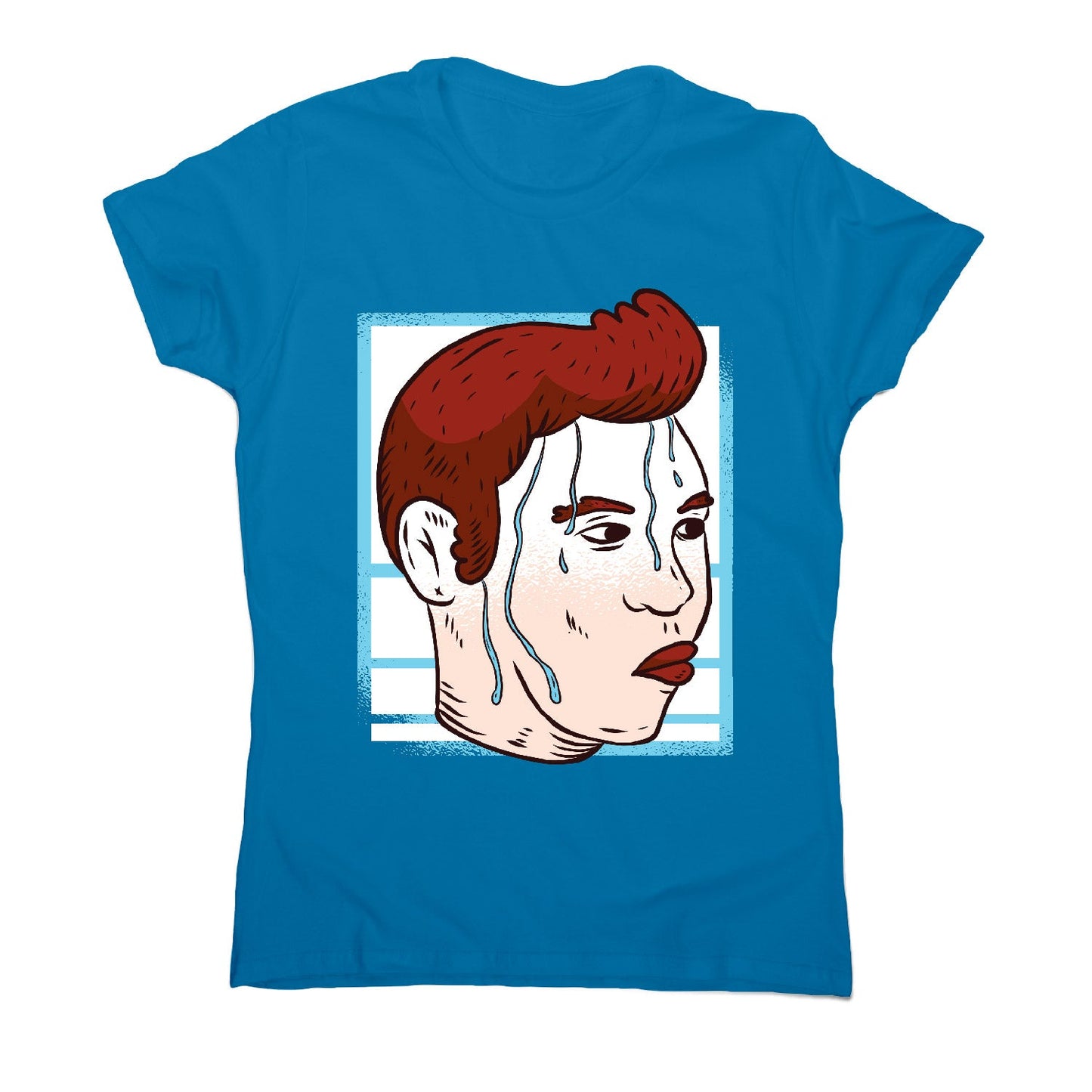 Nervous meme - funny women's t-shirt