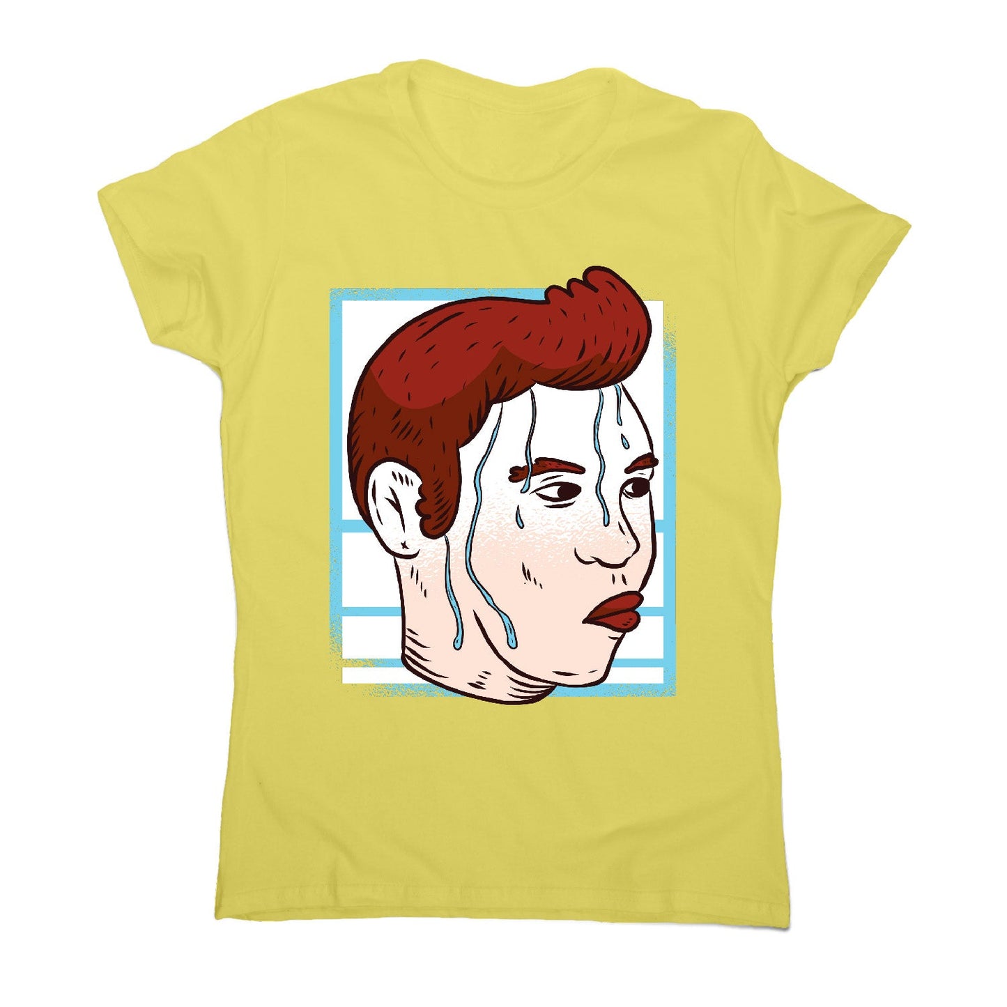 Nervous meme - funny women's t-shirt