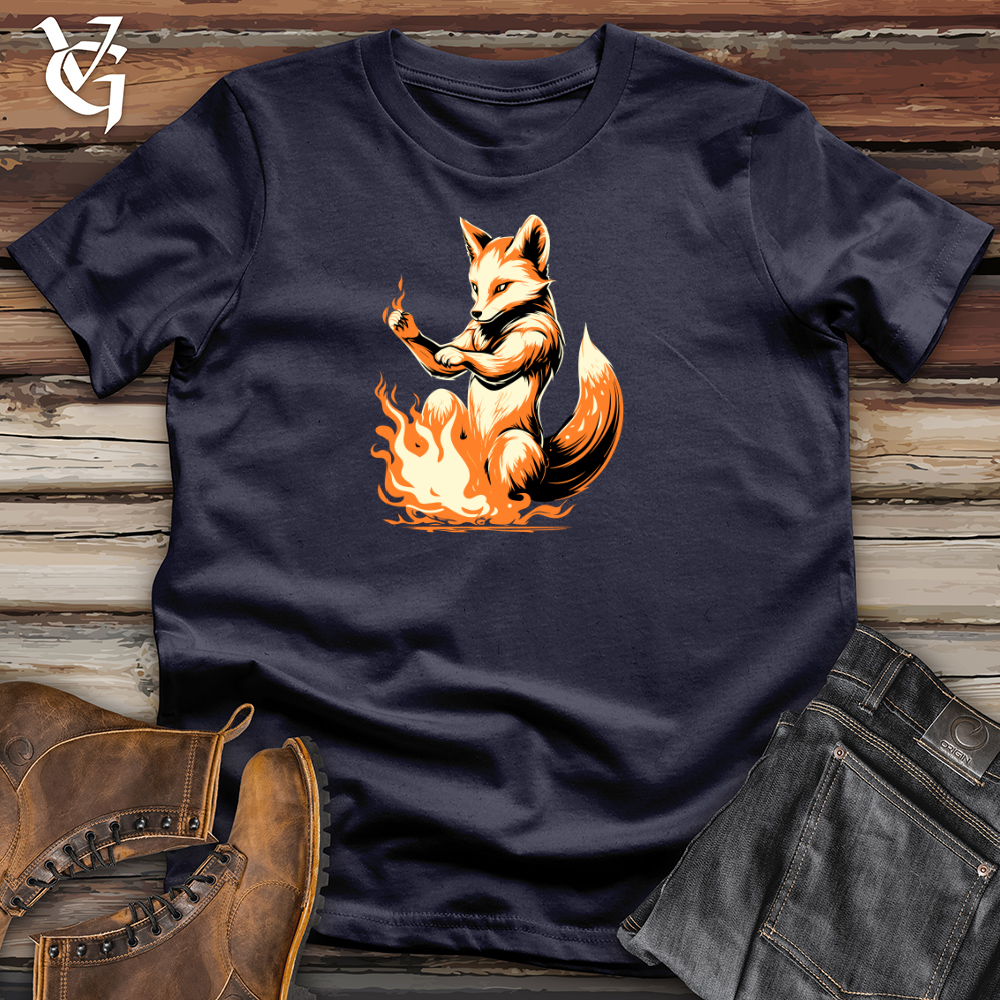 Vintage Fire Fox Cotton Tee