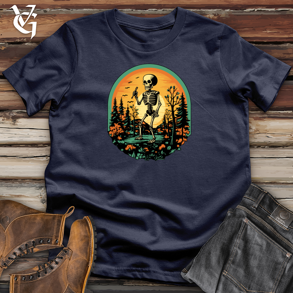 Vintage Skeletal Forest Planting Softstyle Tee