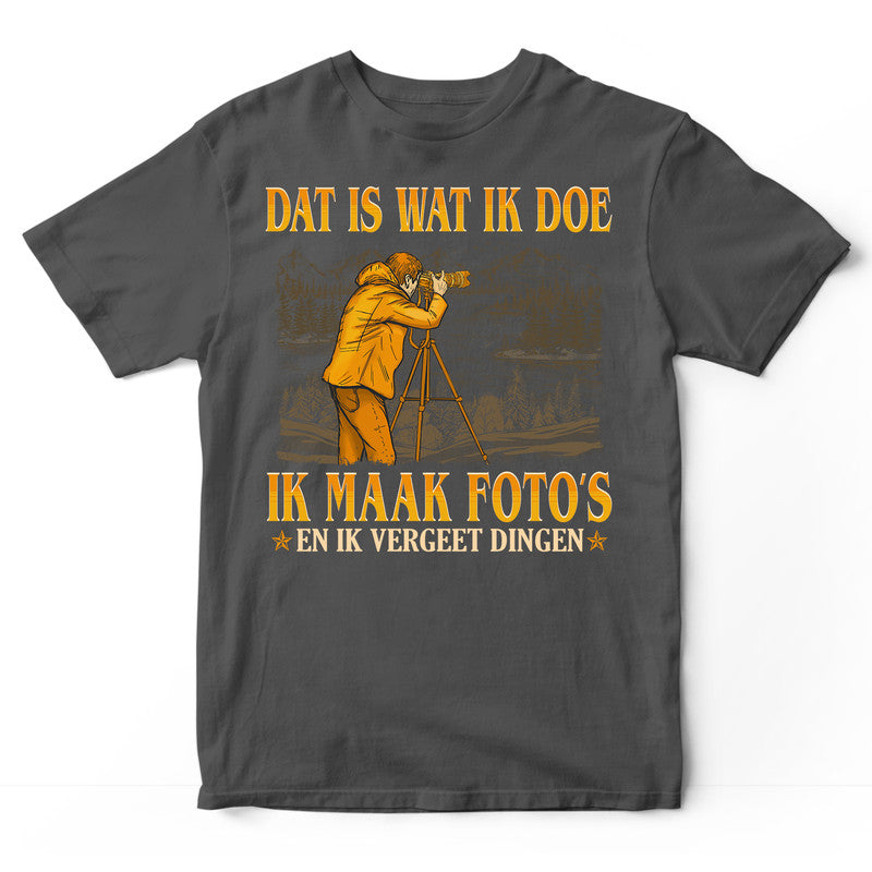 Photographing Forget Things T-Shirt GEC127DU