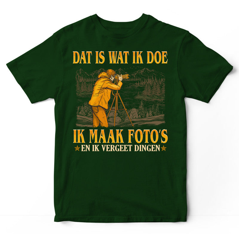Photographing Forget Things T-Shirt GEC127DU