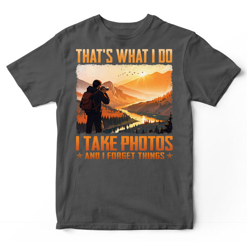 Photographing Forget Things T-Shirt ISA152