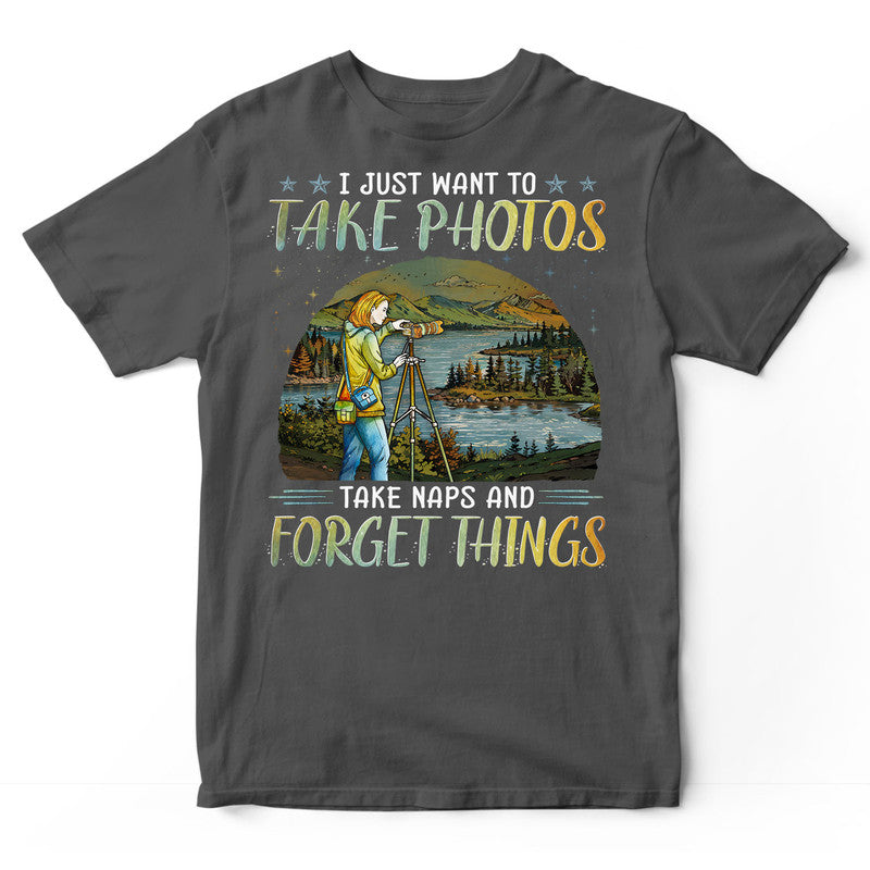 Photographing Forget Things T-Shirt PSJ101
