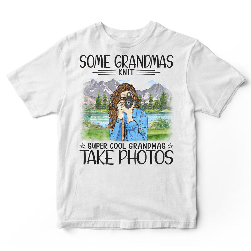 Photographing Grandmas Knit Super Cool T-Shirt HWA199