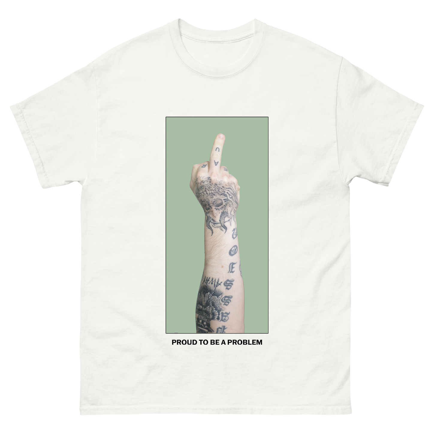 "Middle Finger" T-Shirt Style001