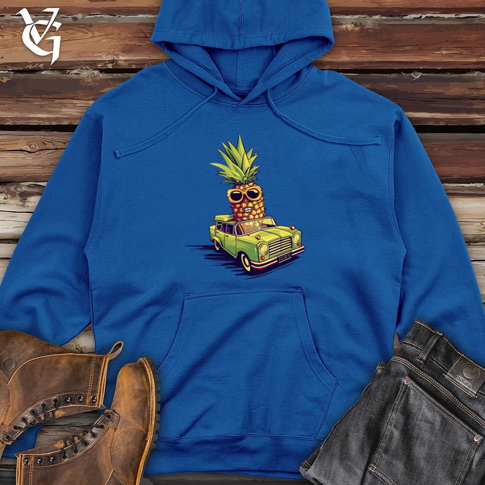 Vintage Pineapple Cruiser Midweight Hooded Sweatshirt