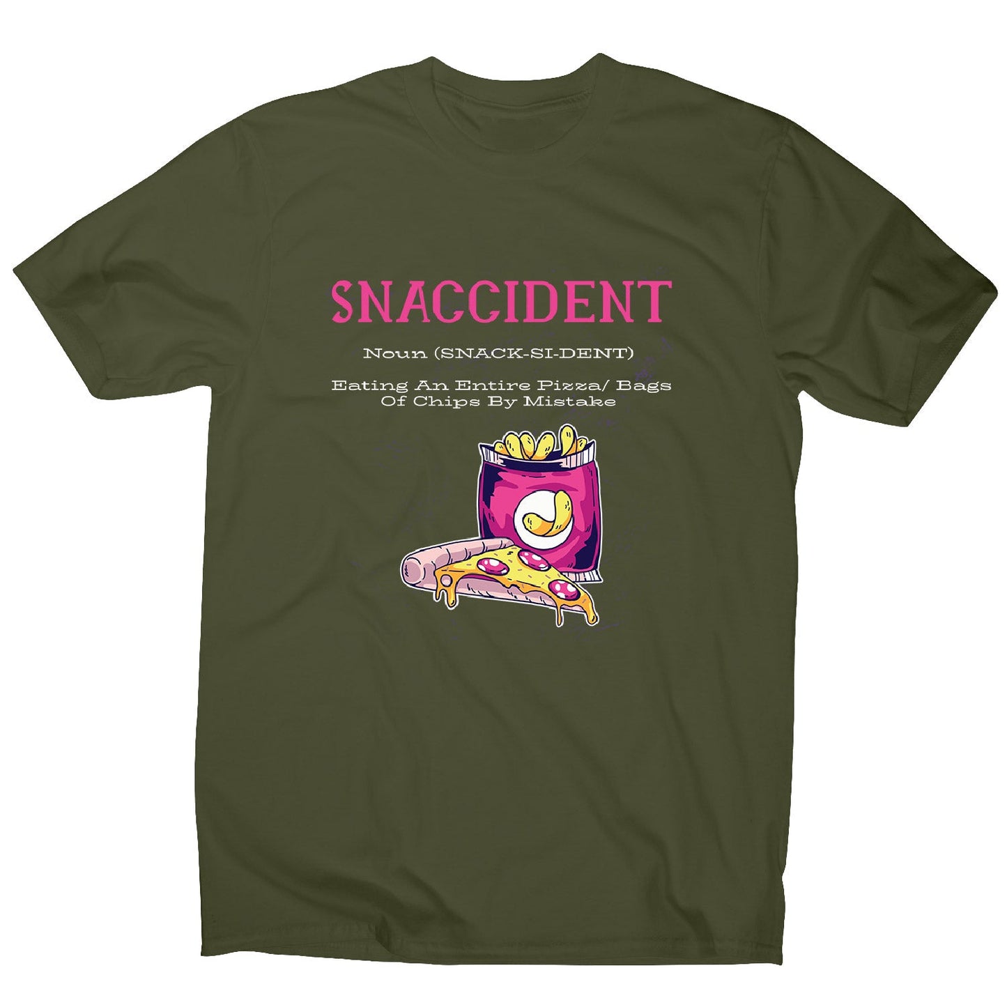 Snaccident - men's funny premium t-shirt