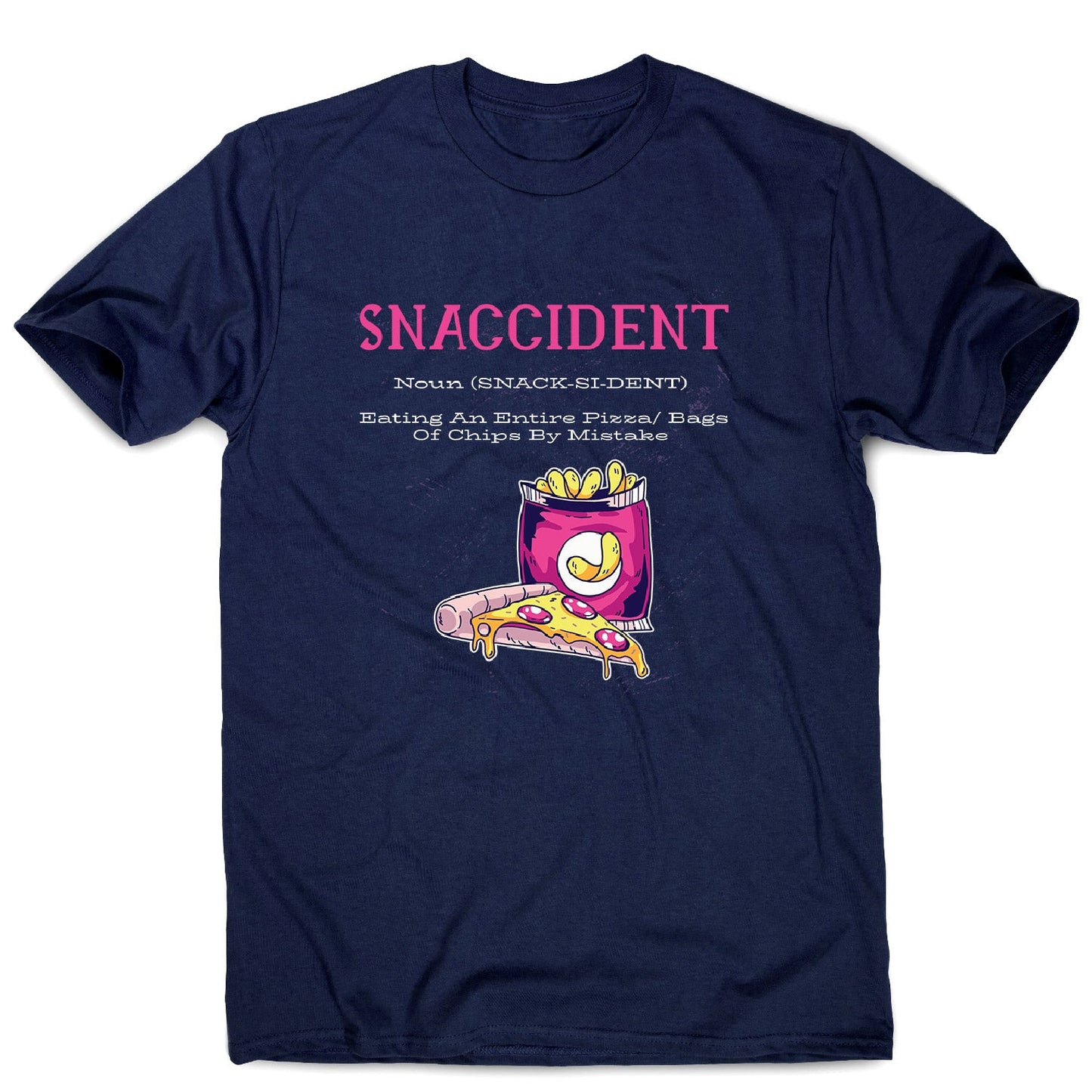 Snaccident - men's funny premium t-shirt