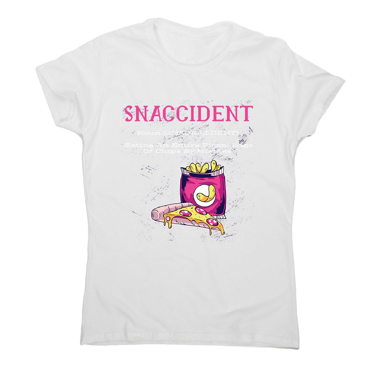Snaccident - women's funny premium t-shirt