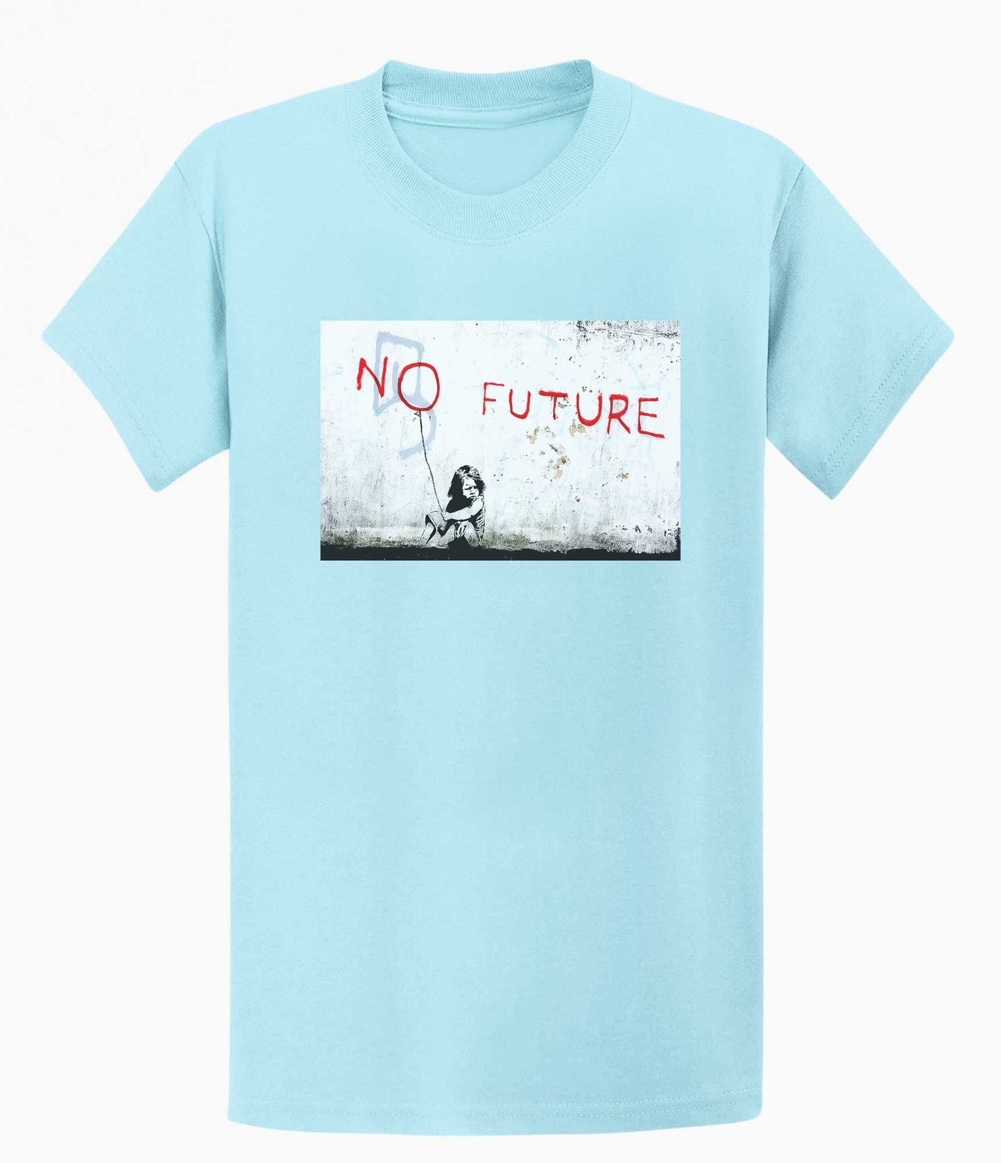Banksy Unisex T-shirt - No Future