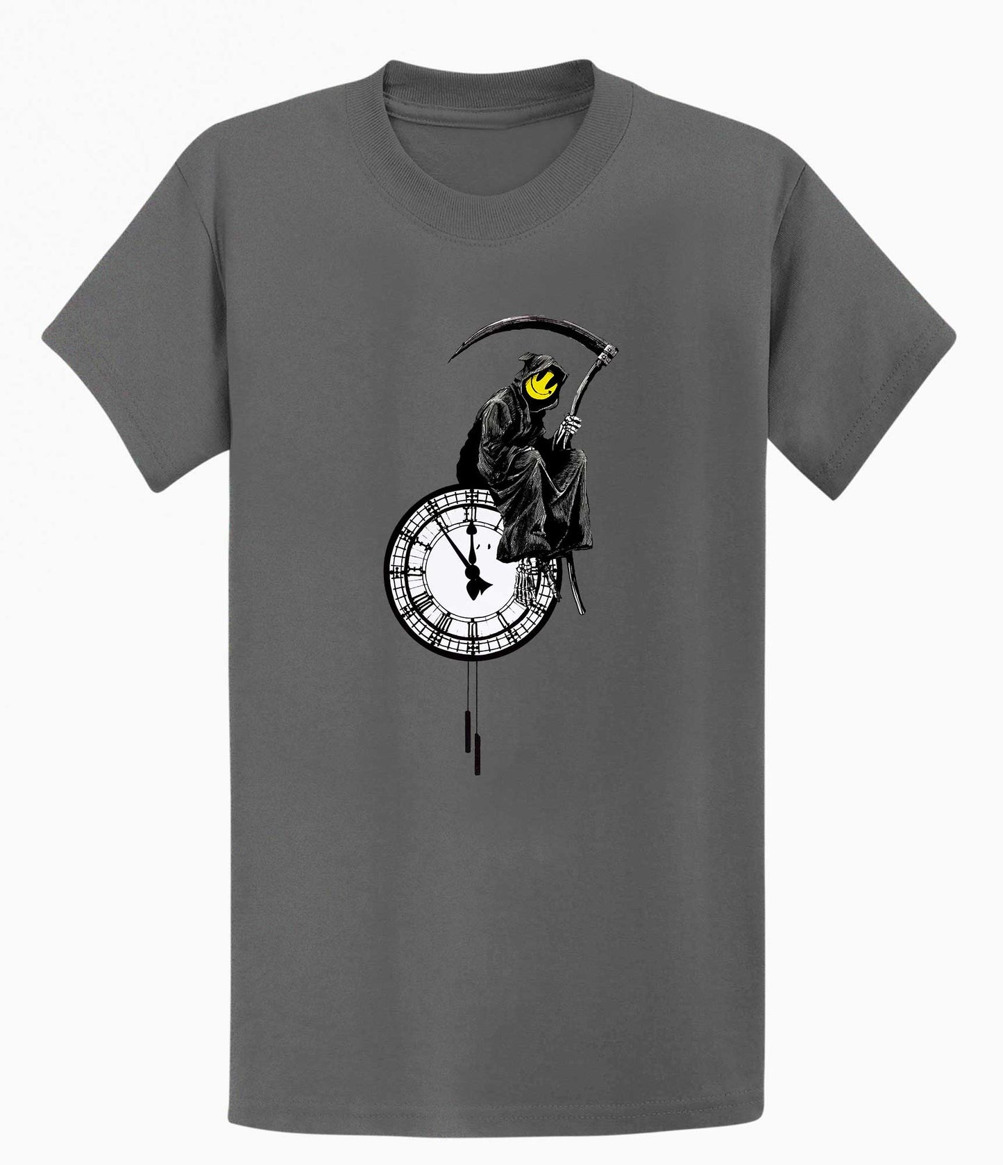Banksy Unisex T-shirt - Grim Reaper