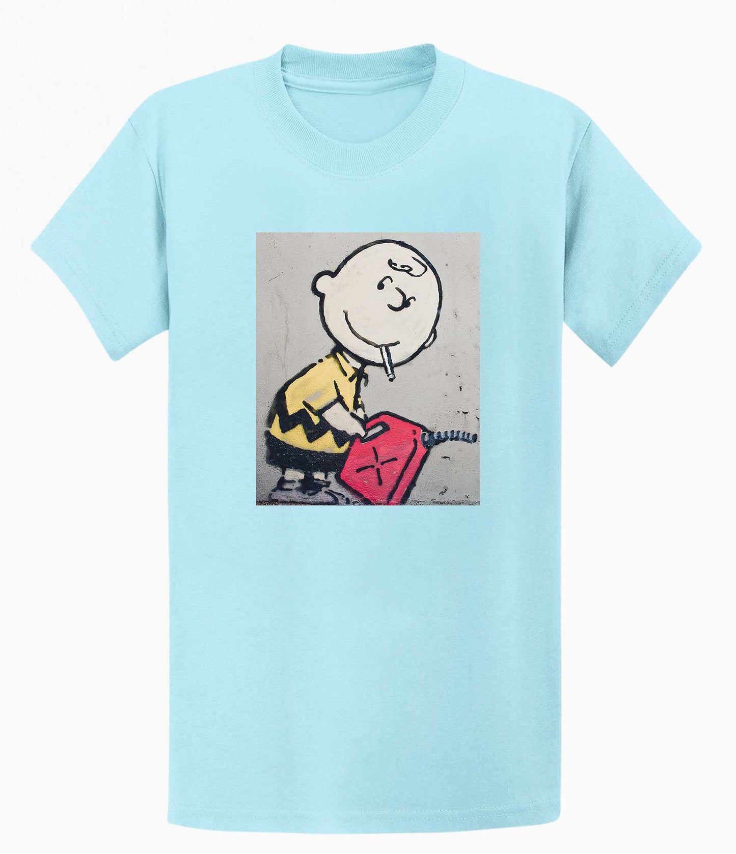 Banksy Unisex T-shirt - Charlie Brown