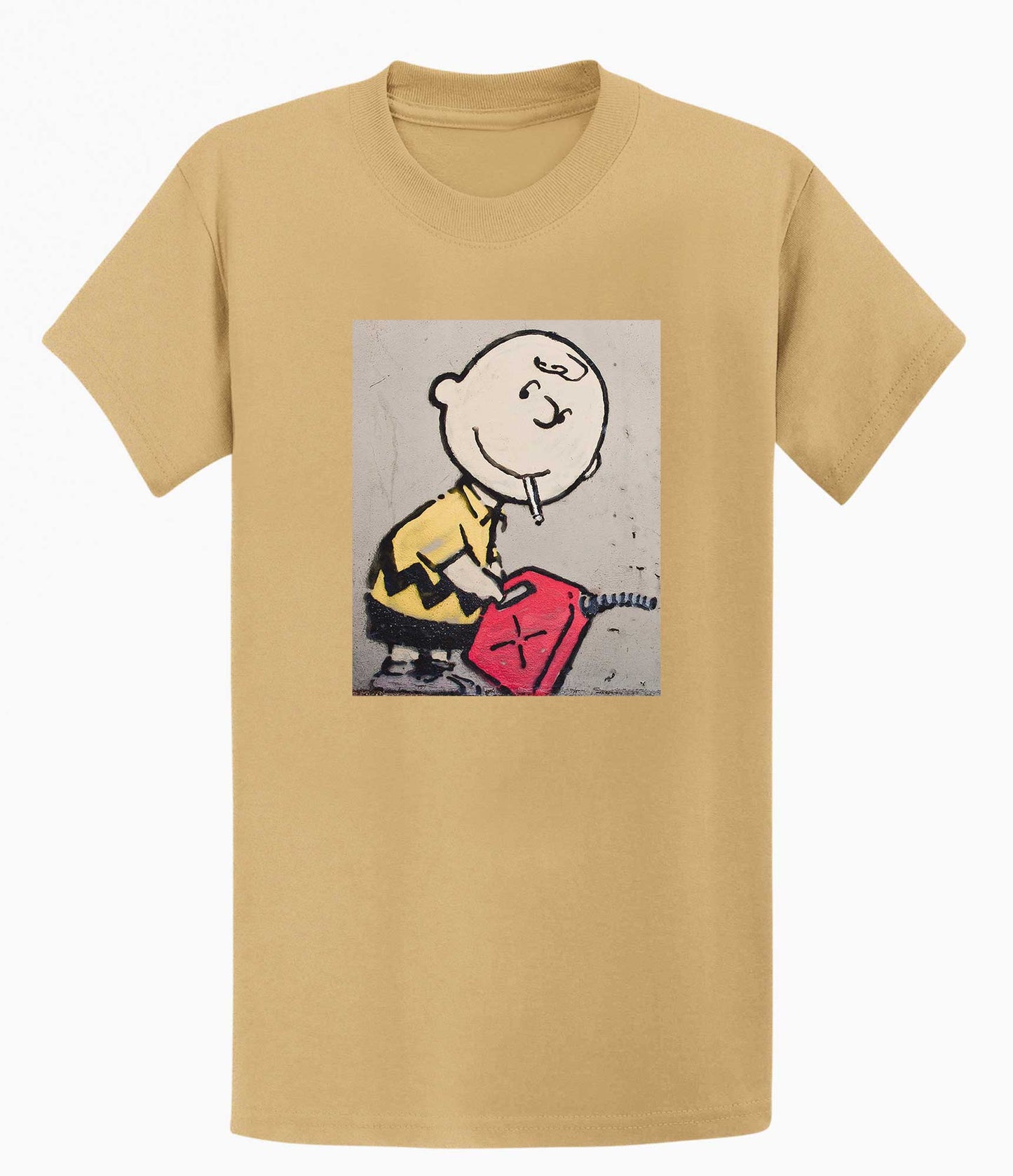 Banksy Unisex T-shirt - Charlie Brown