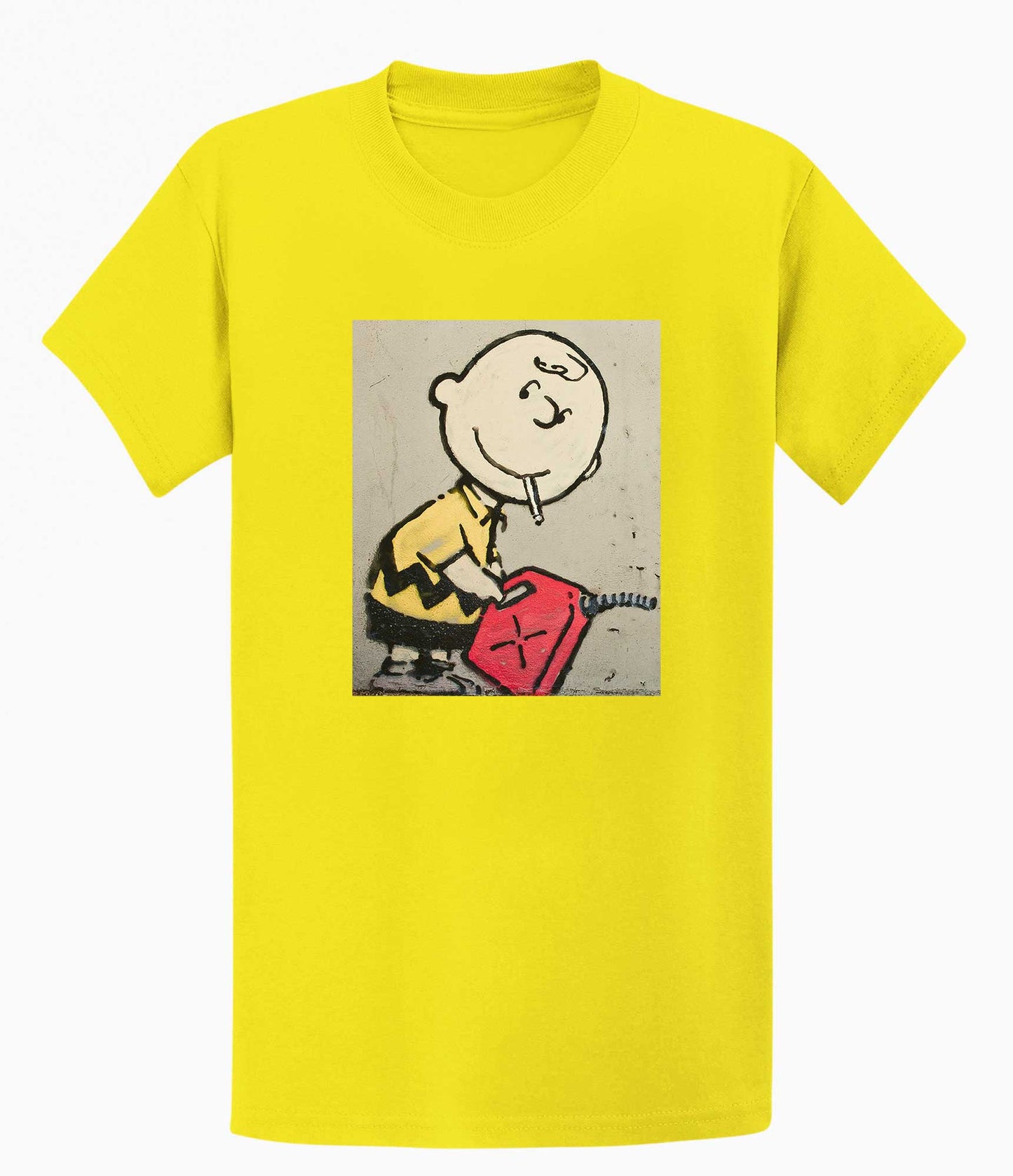 Banksy Unisex T-shirt - Charlie Brown