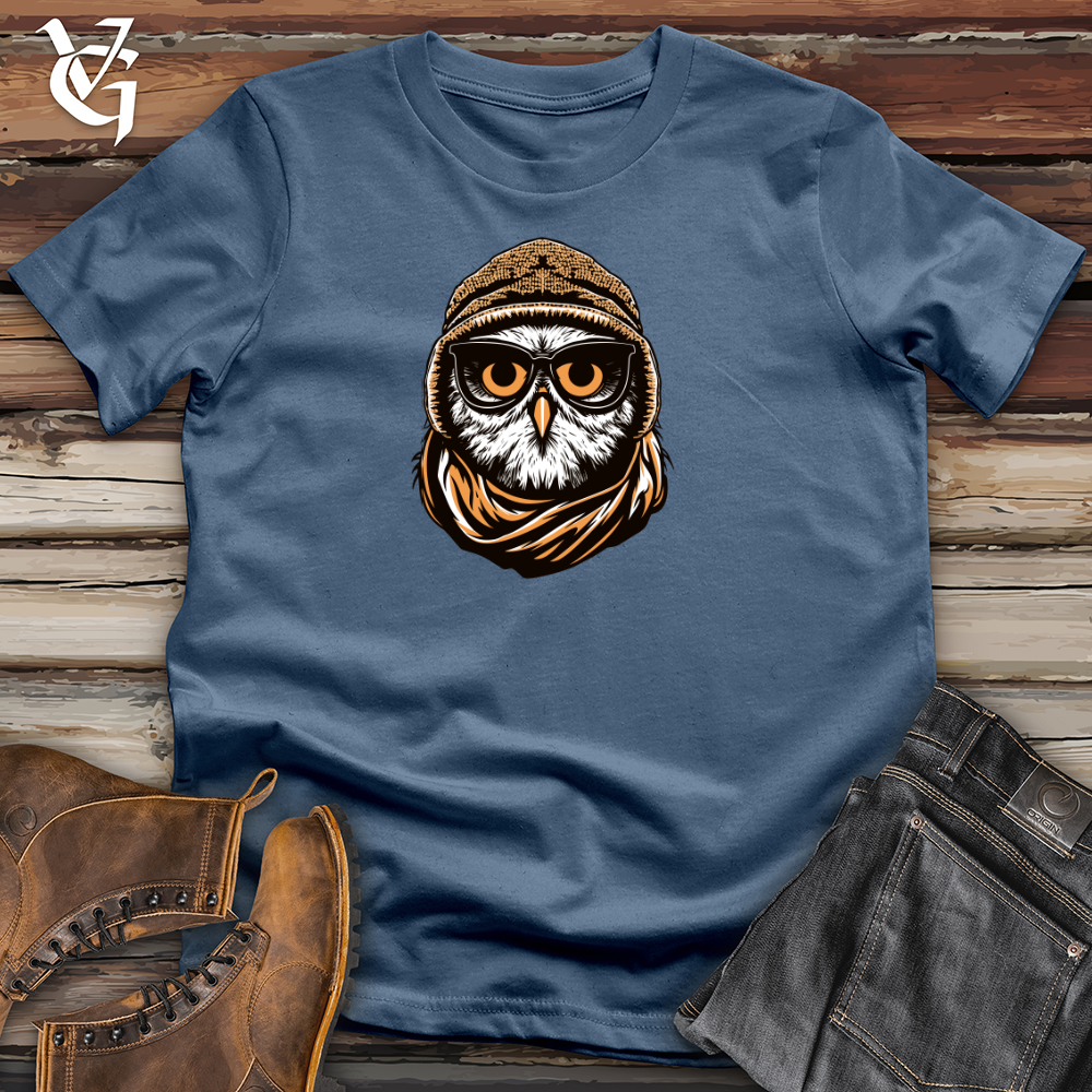 Vintage Ski Mask Owl Cotton Tee