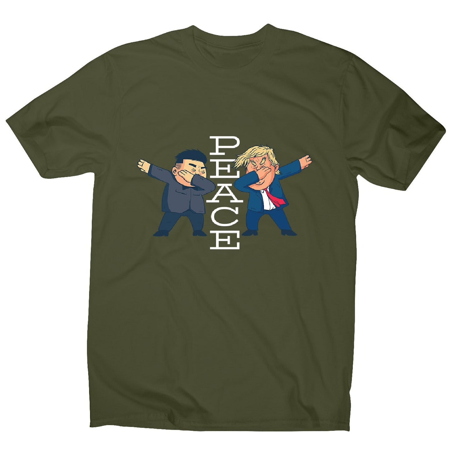 Trump peace - men's funny premium t-shirt