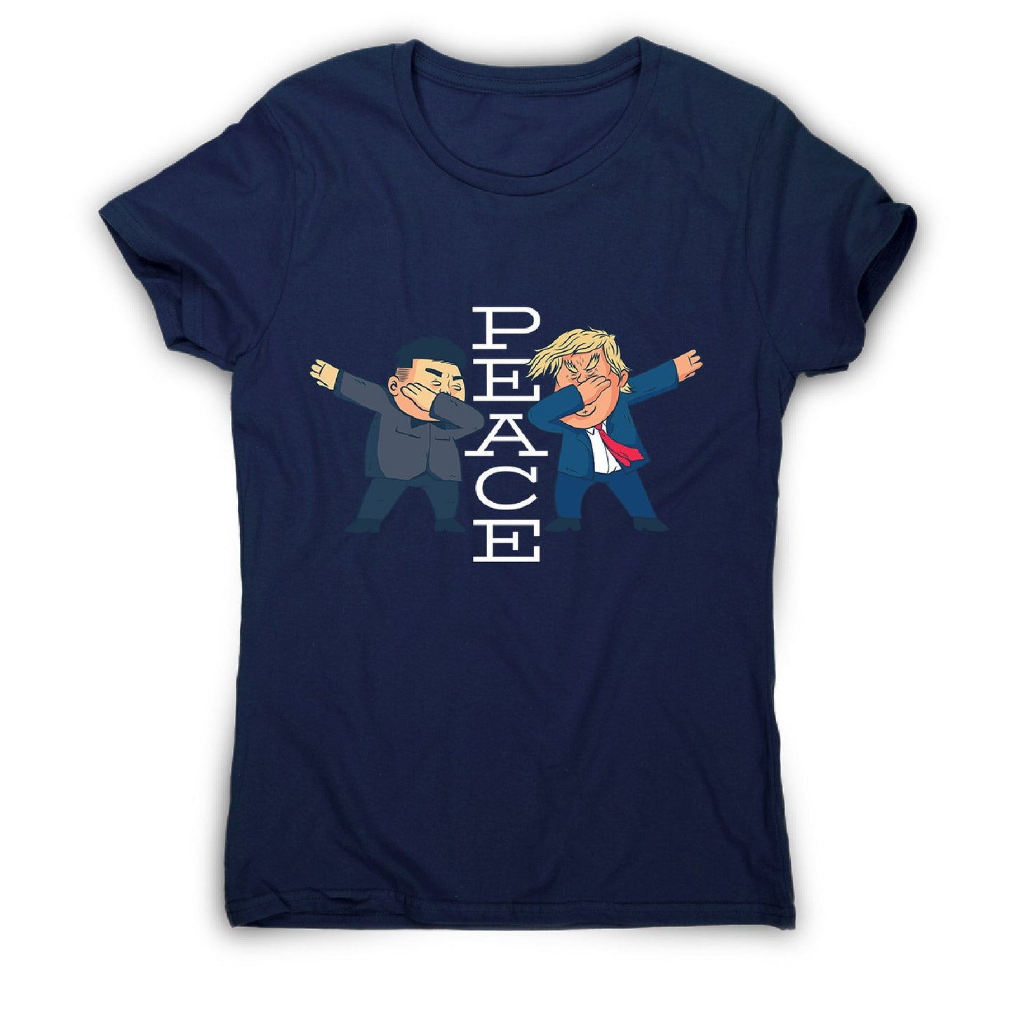 Trump peace - women's funny premium t-shirt