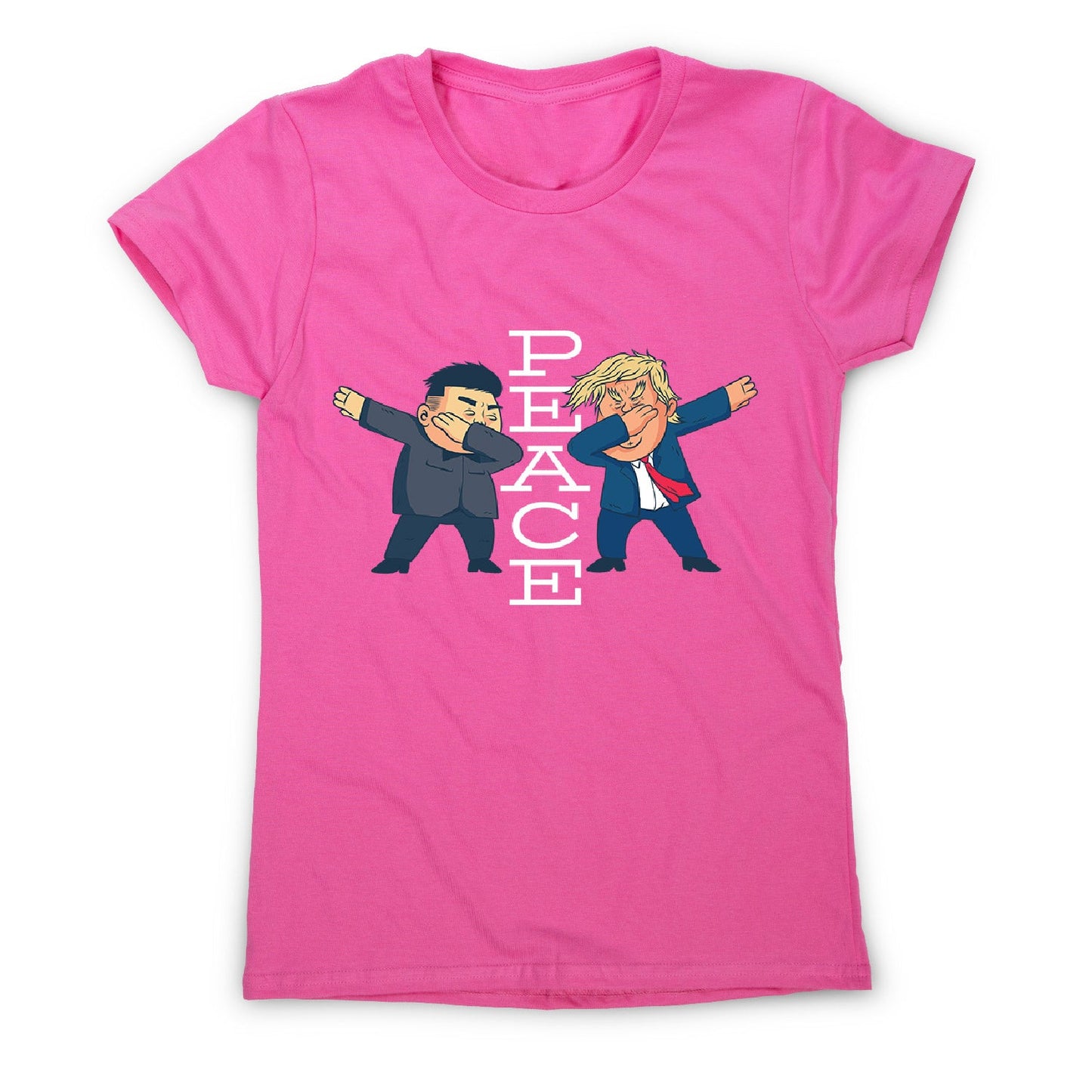 Trump peace - women's funny premium t-shirt