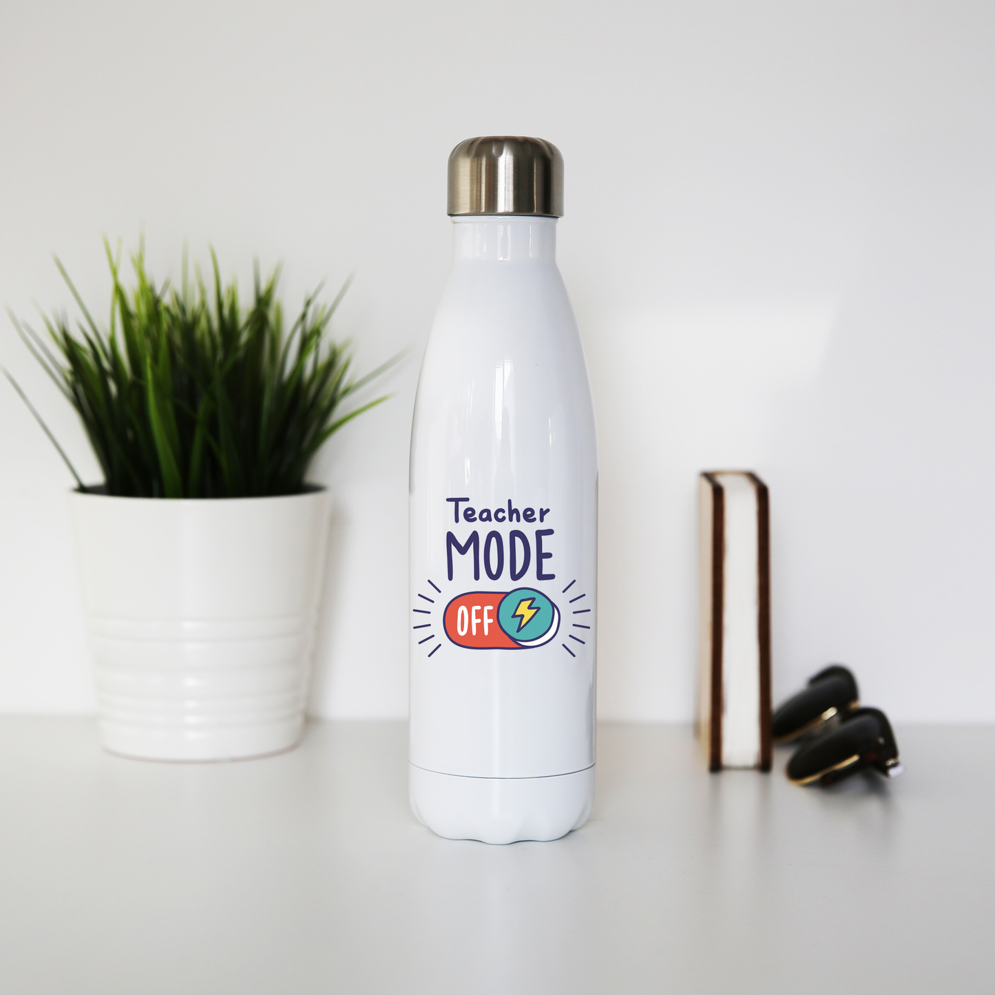 Teacher mode on education water bottle stainless steel reusable