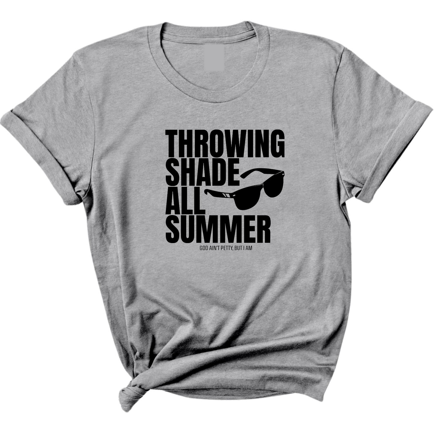 Throwing shades all summer Unisex Tee (Graphic Tee)