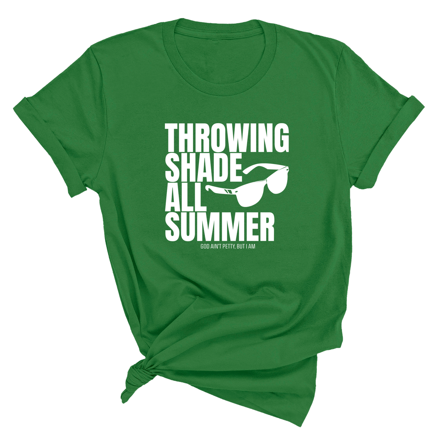 Throwing shades all summer Unisex Tee (Graphic Tee)
