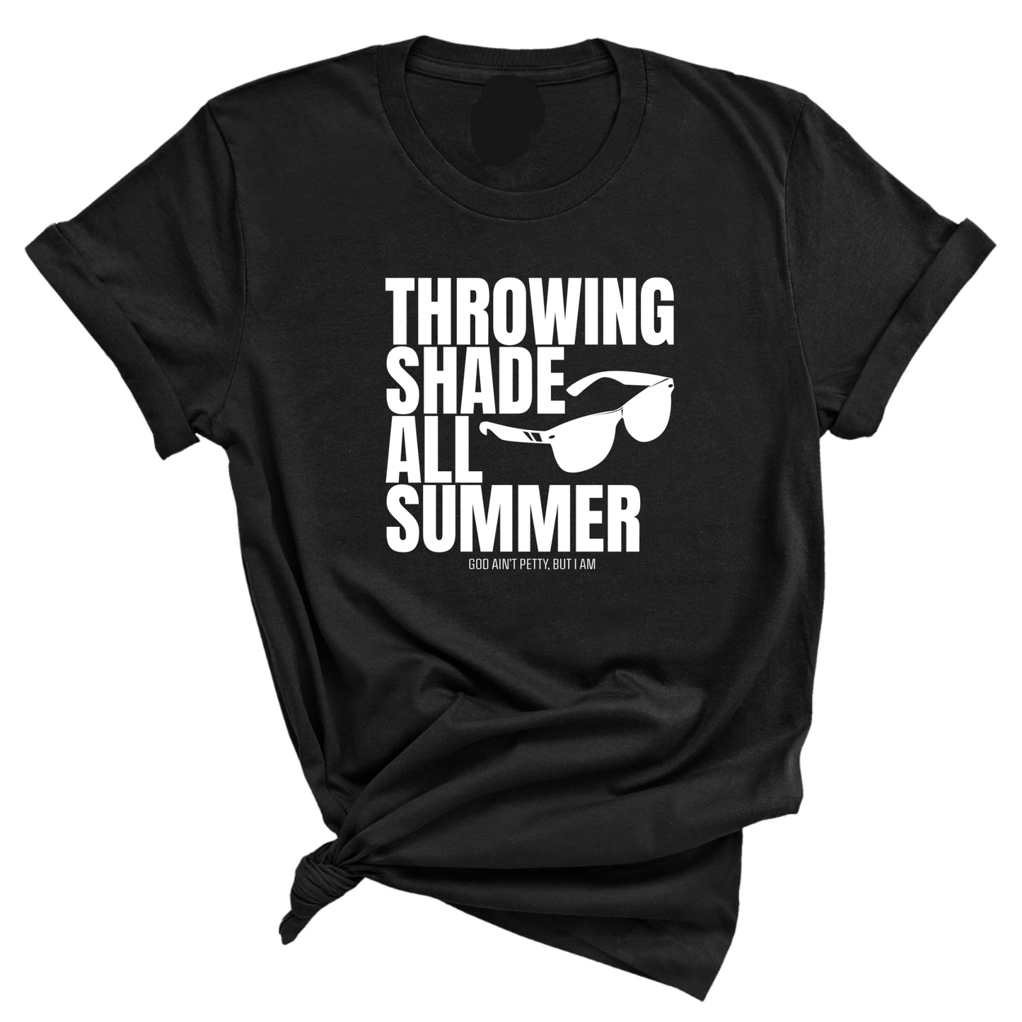 Throwing shades all summer Unisex Tee (Graphic Tee)