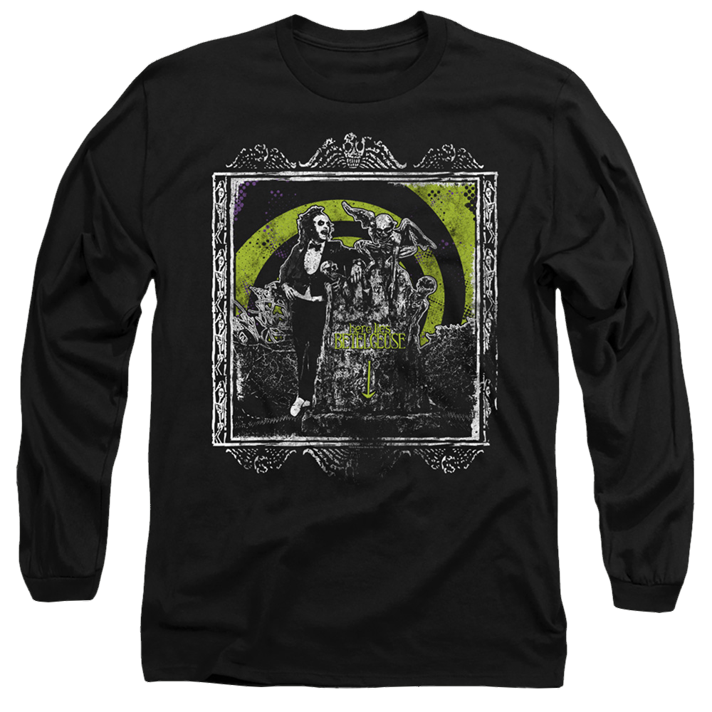 Beetlejuice Here Lies - Men's Long Sleeve T-Shirt