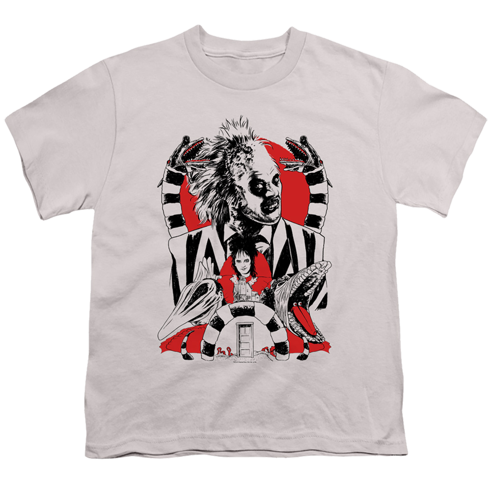 Beetlejuice Beetlejuice Collage - Youth T-Shirt
