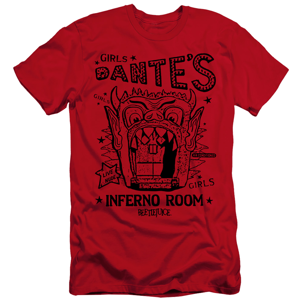 Beetlejuice Dantes Inferno Room - Men's Premium Slim Fit T-Shirt