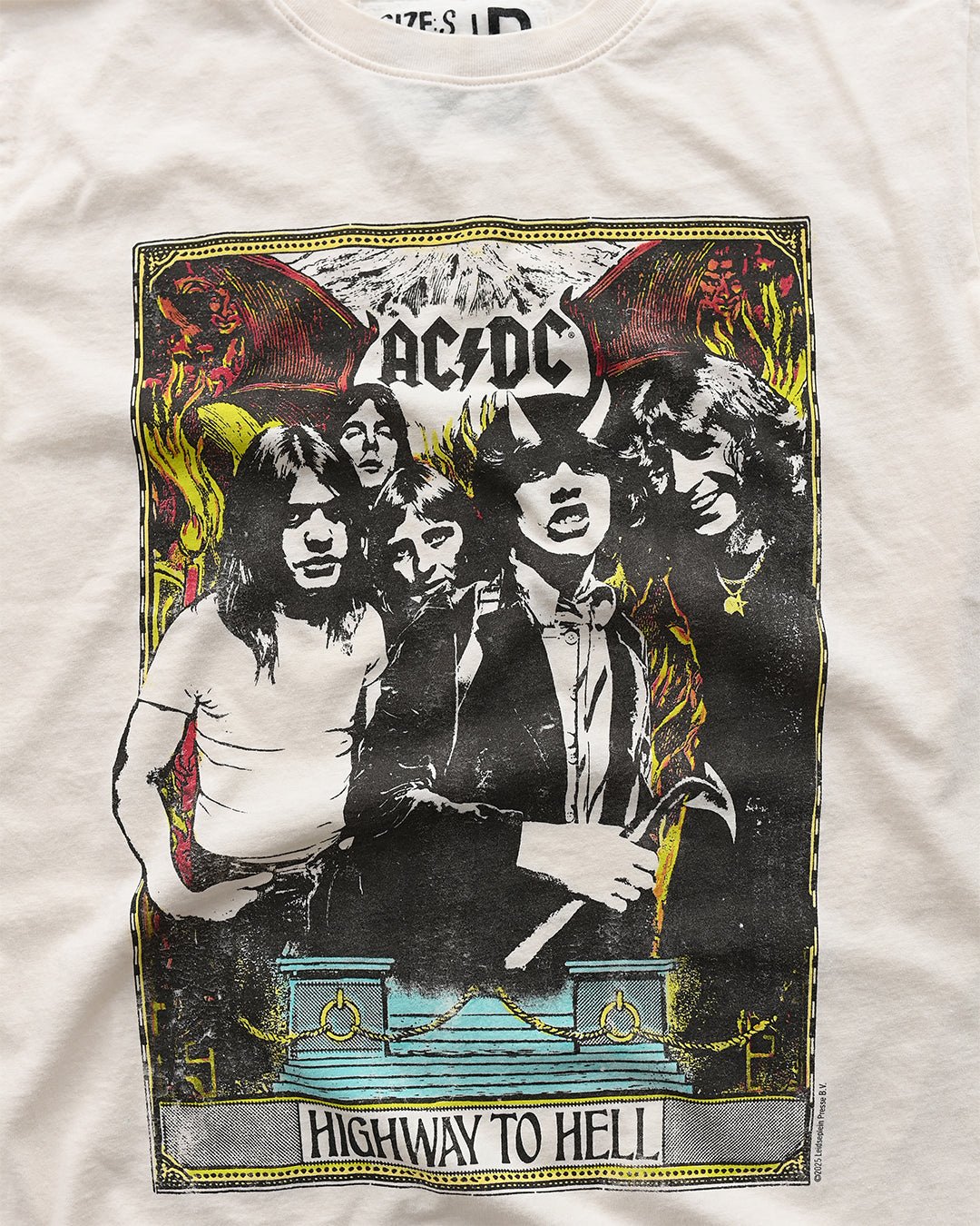 AC/DC Highway To Hell Photo White Tee