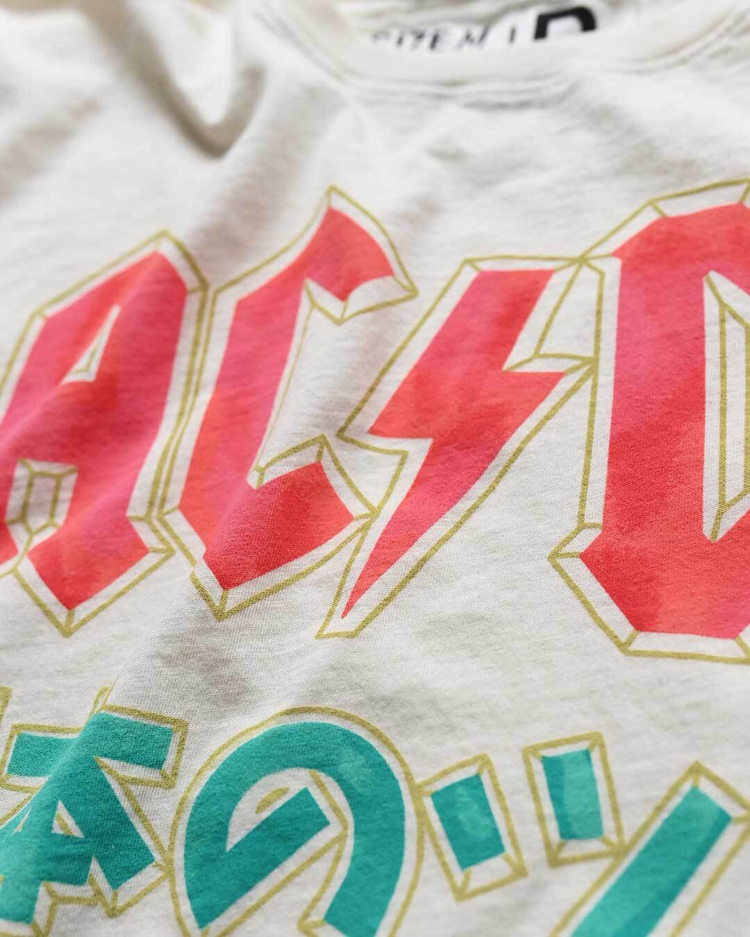 AC/DC Japan Tour White Tee