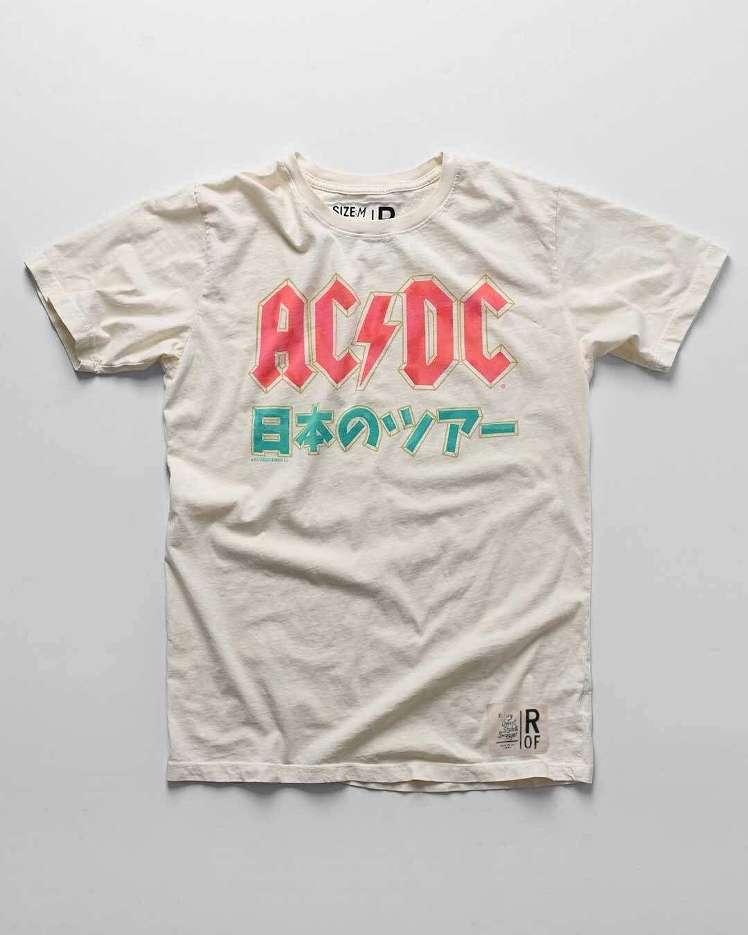 AC/DC Japan Tour White Tee