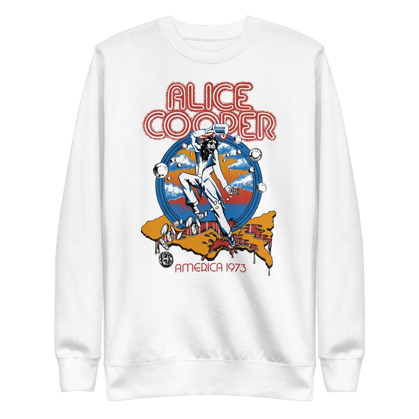 Alice Cooper - 1973 Tour Sweatshirt Style001