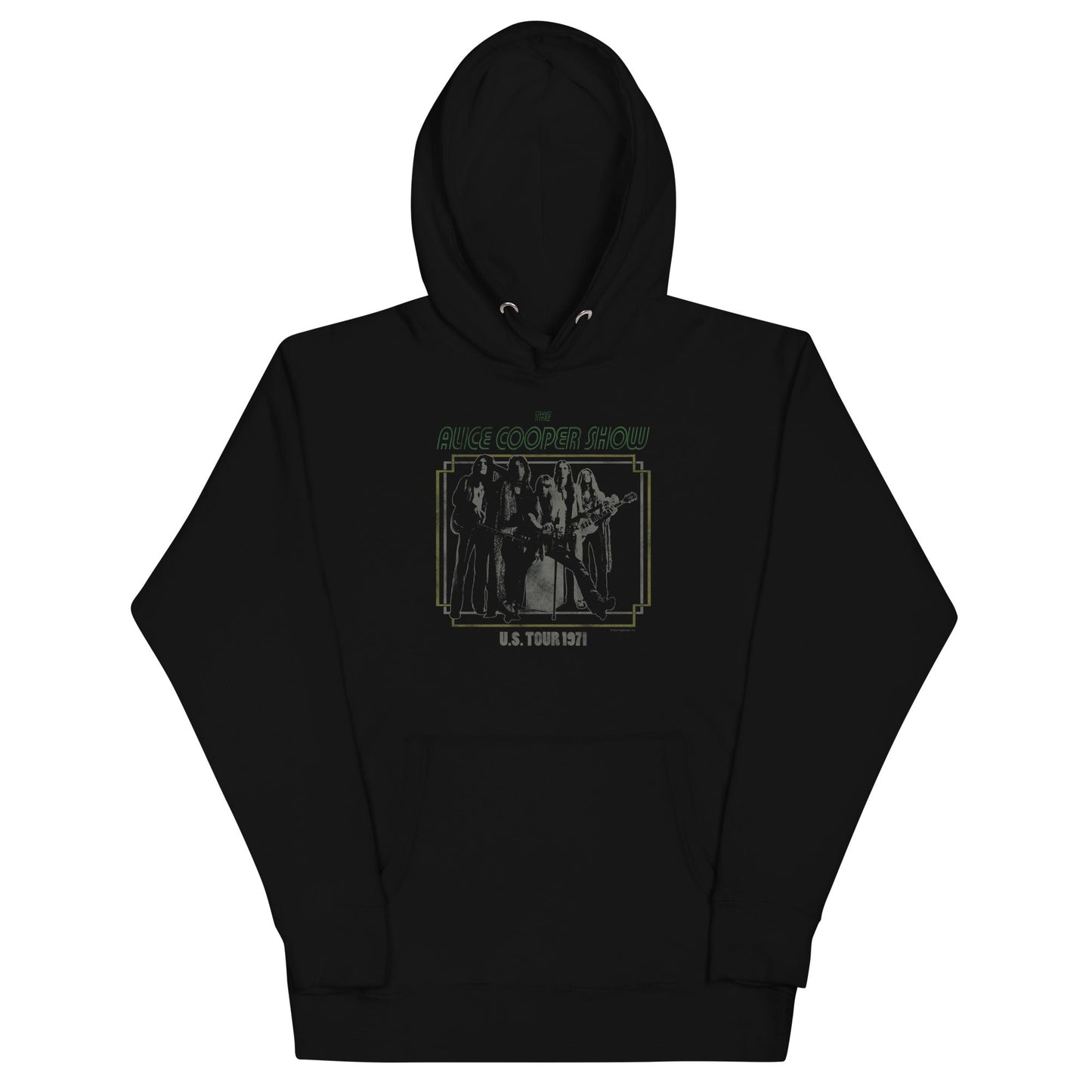 Alice Cooper - 1971 US Tour Hoodie Style001