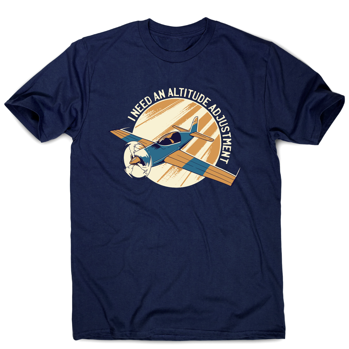 Airplane flying quote funny t-shirt men's