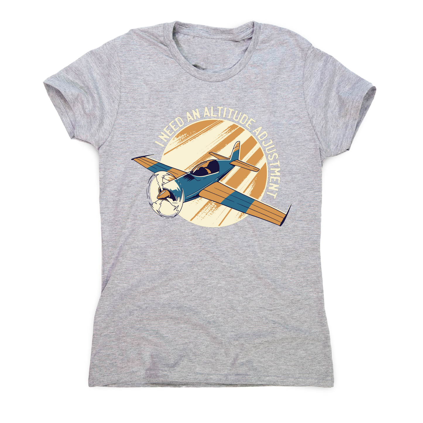 Airplane flying quote funny t-shirt women's