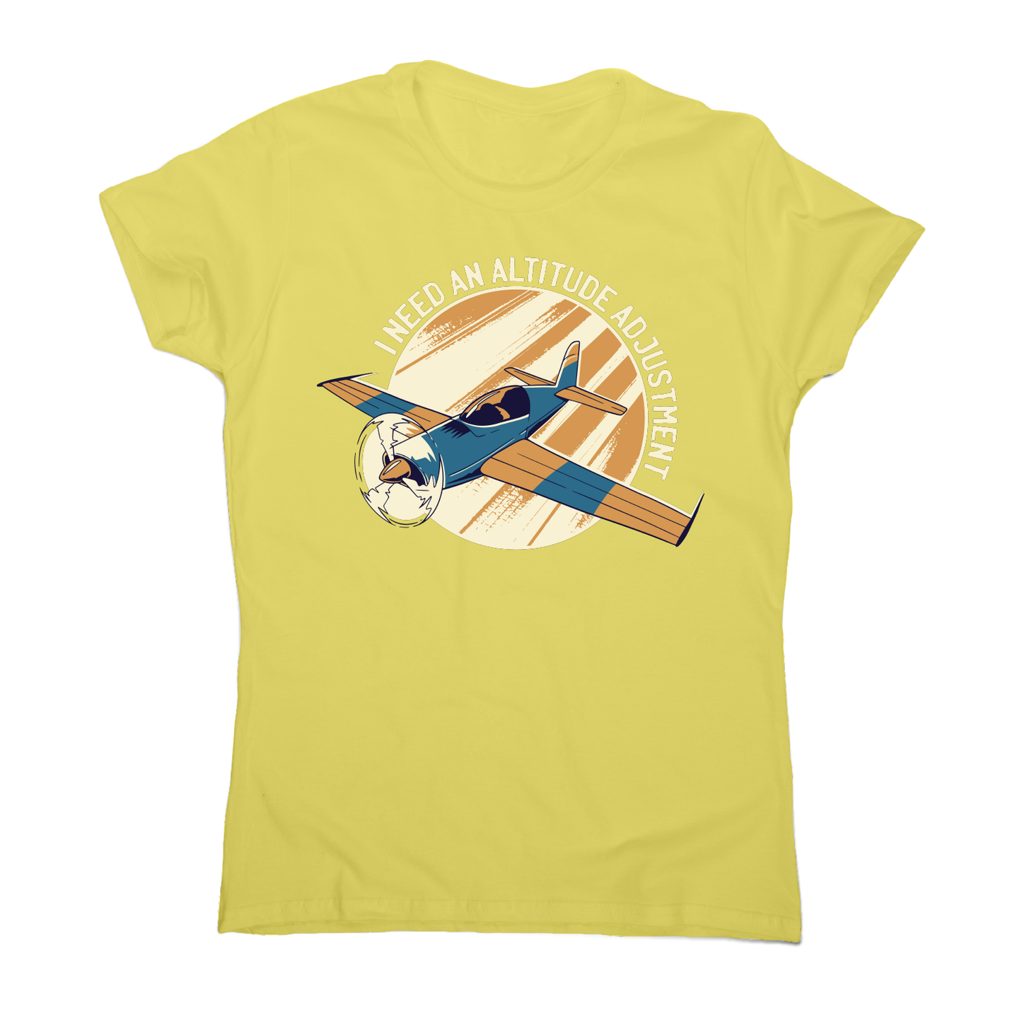 Airplane flying quote funny t-shirt women's
