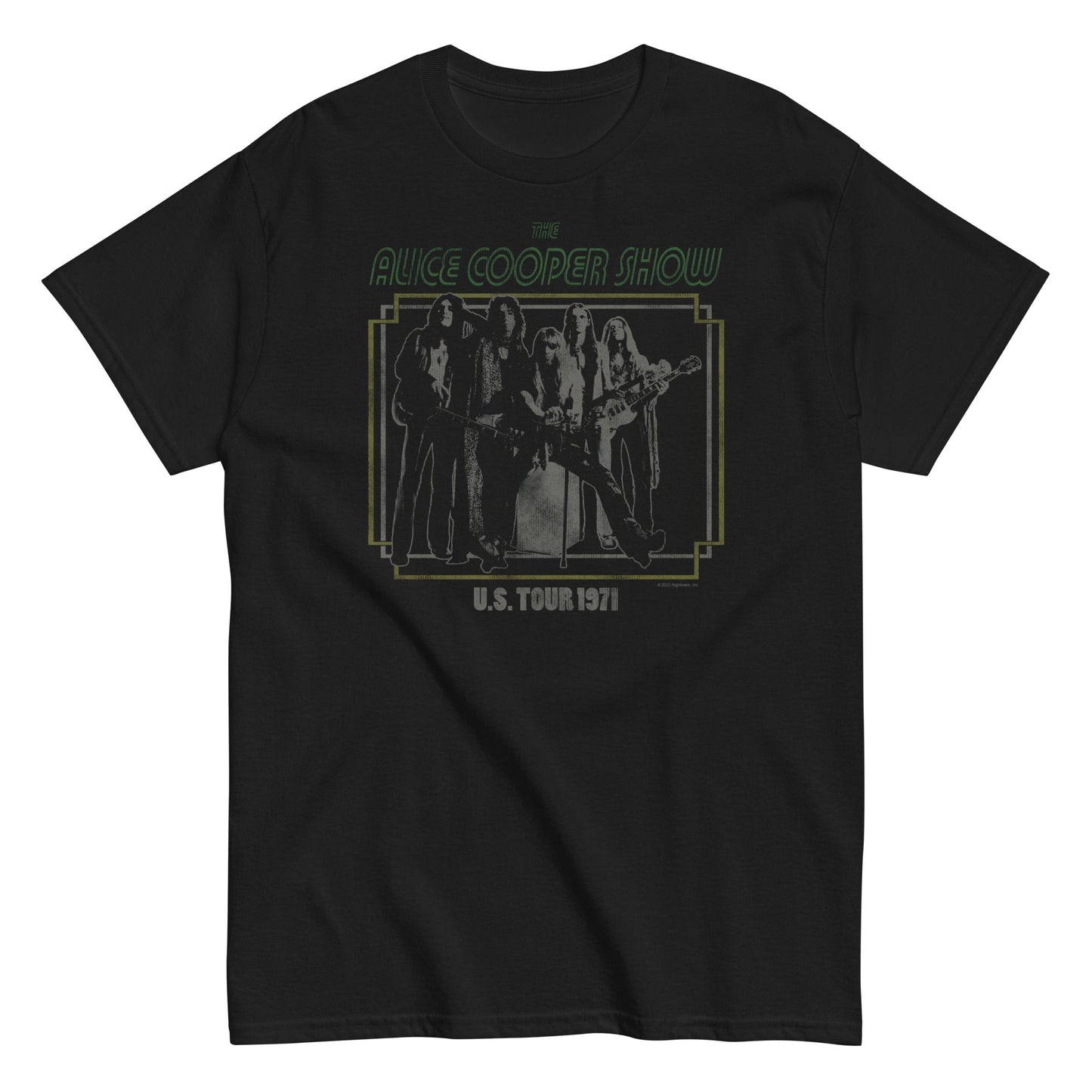 Alice Cooper - 1971 US Tour T-Shirt Style001