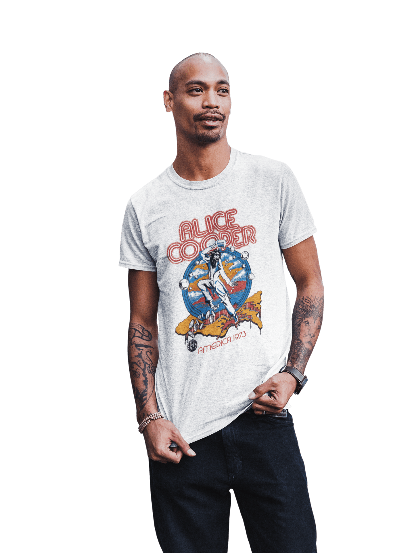 Alice Cooper - 1973 Tour T-Shirt Style001