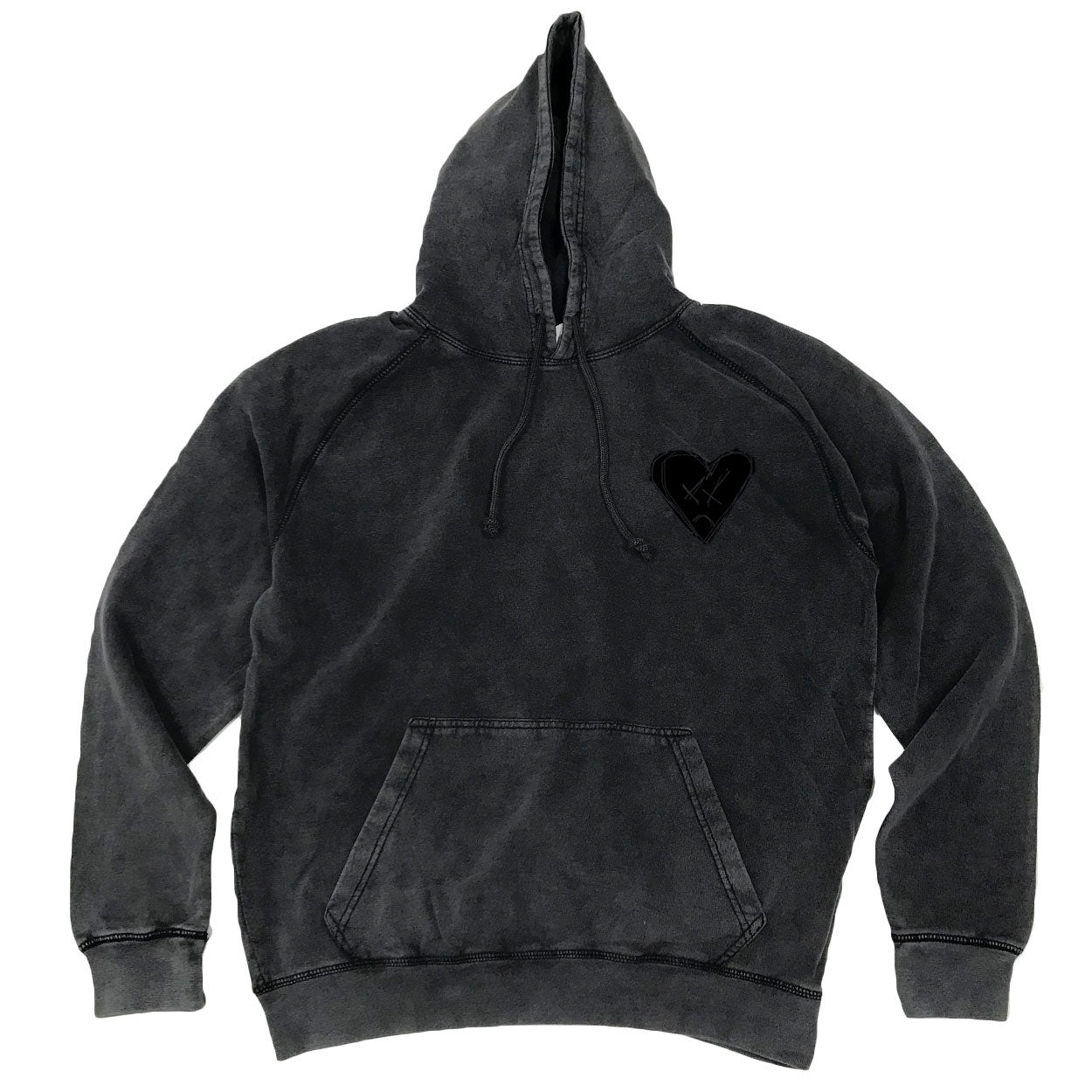 Carlos Valdez - Bad Vibes Hoodie - Vintage Black