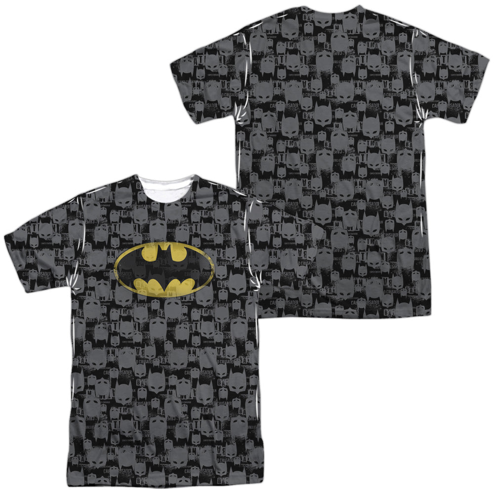 Batman Comics Caped Crusader Repeat T-Shirt Style001
