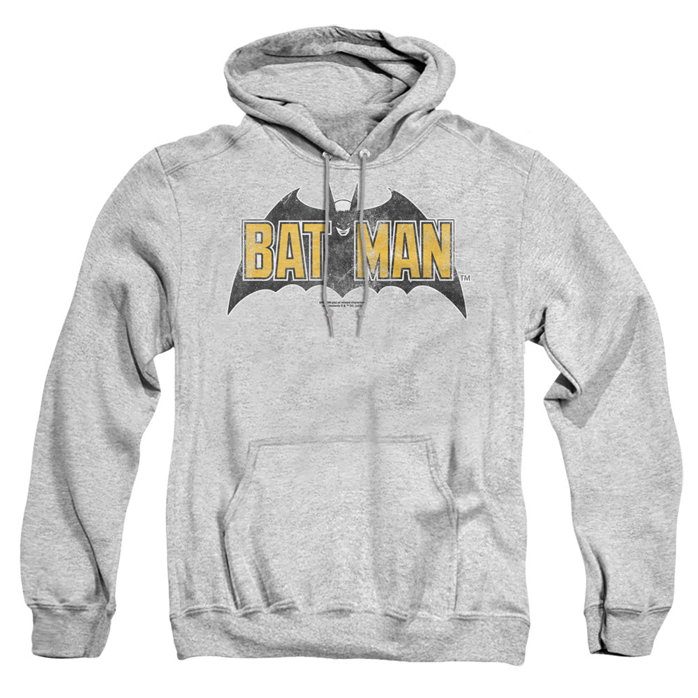 Batman Comics Vintage Bat Logo On Gray T-Shirt