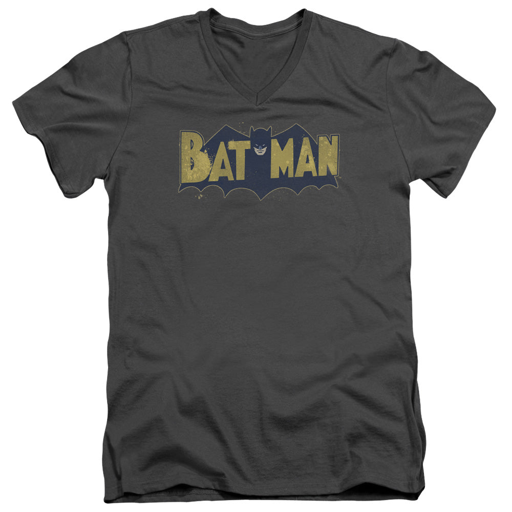 Batman Comics Vintage Logo Splatter T-Shirt
